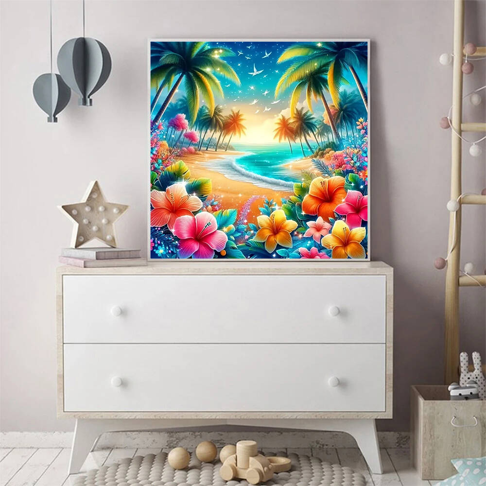 Diamond Painting seaside lands - Photo Mosaic Print recension och pris