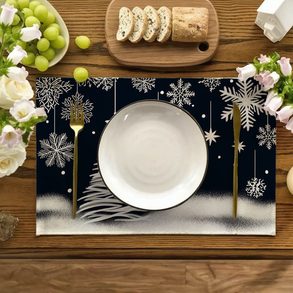 4‑Piece Festival Placemats, Ch - Family Tree Print recension och pris