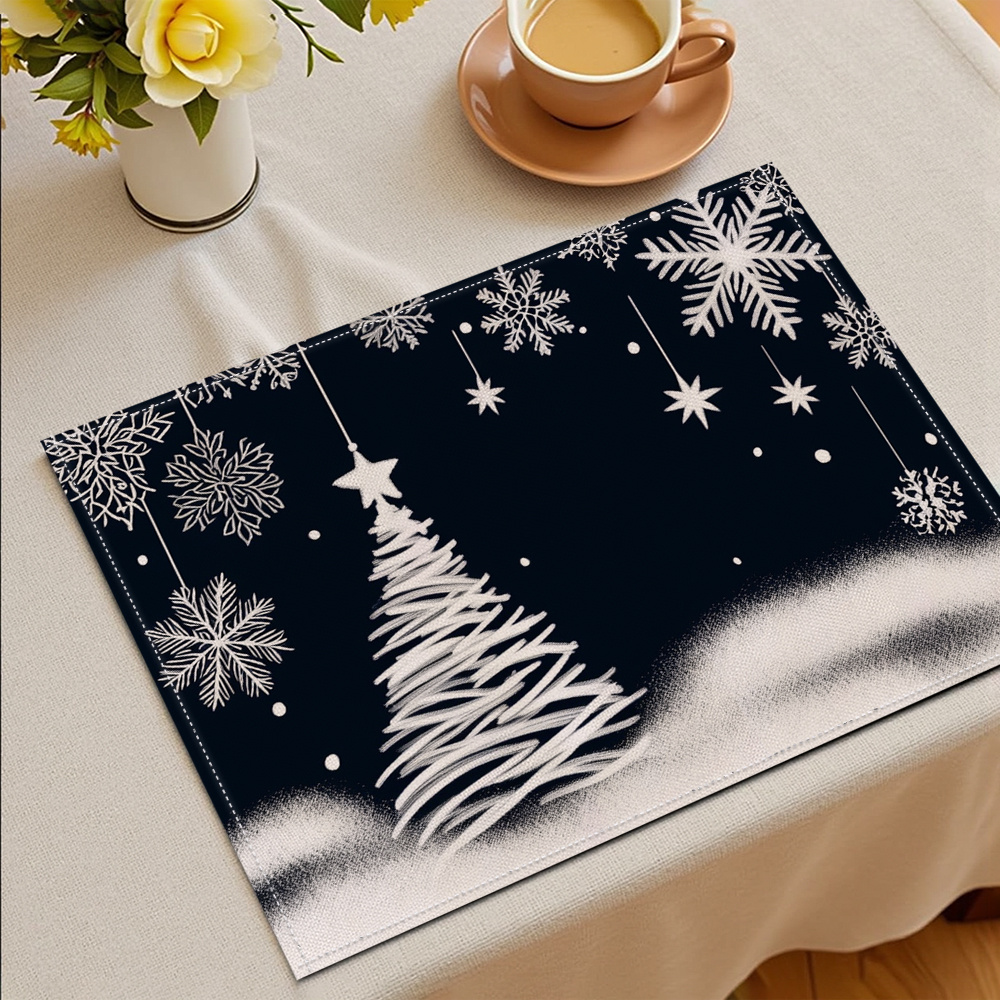 4‑Piece Festival Placemats, Ch - Family Tree Print recension och pris