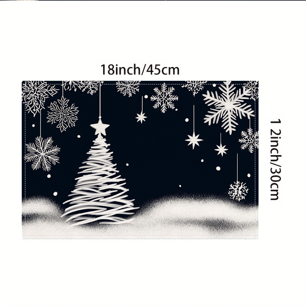 4‑Piece Festival Placemats, Ch - Family Tree Print recension och pris