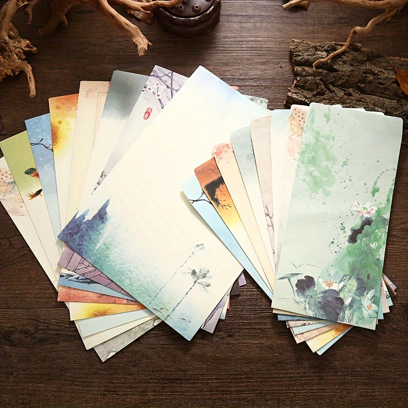 Chinese Style Letter Paper & E - Wax Seal Letter Kit recension och pris