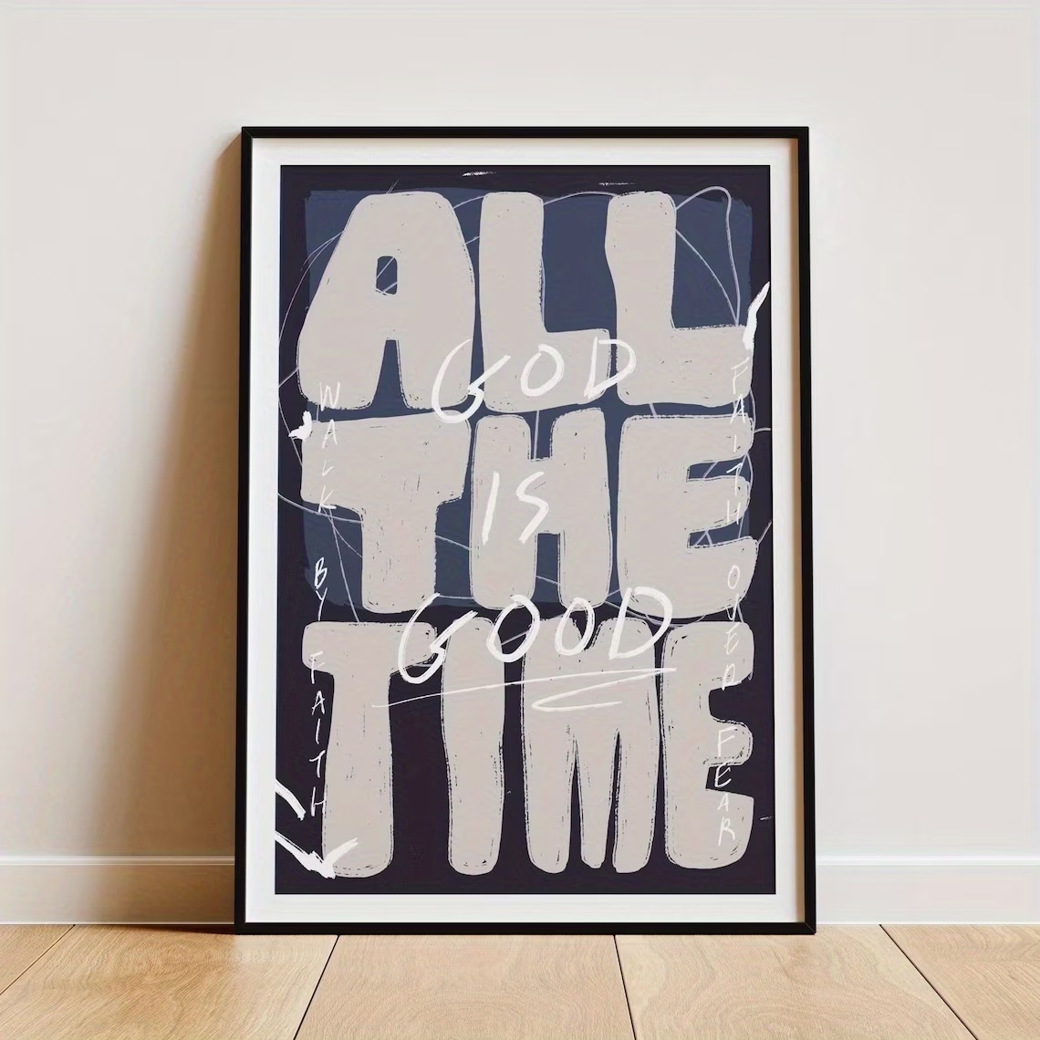 God Is Always Good Inspiration - Custom Map Poster recension och pris