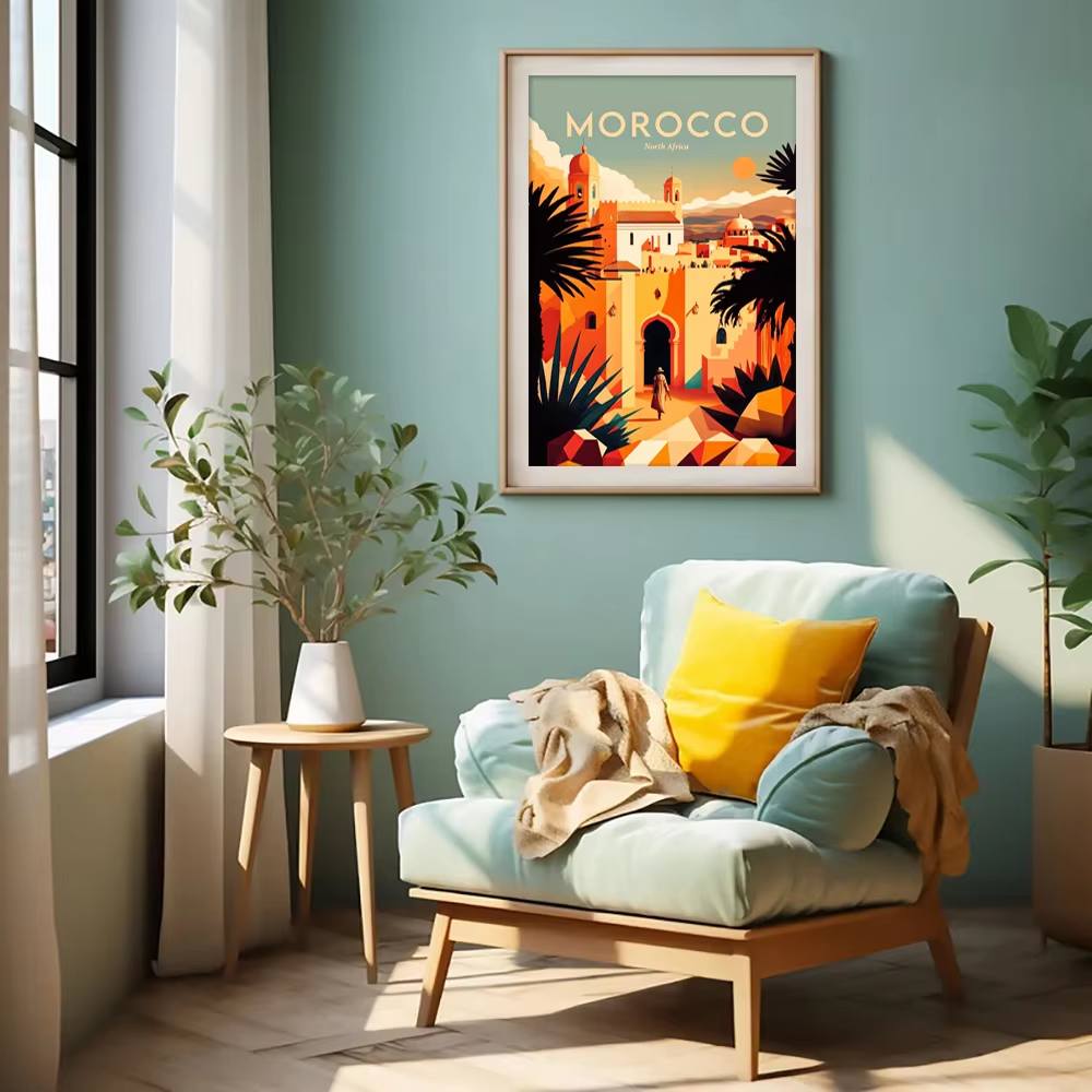 Diamond Painting Seascape Town - Photo Mosaic Print recension och pris